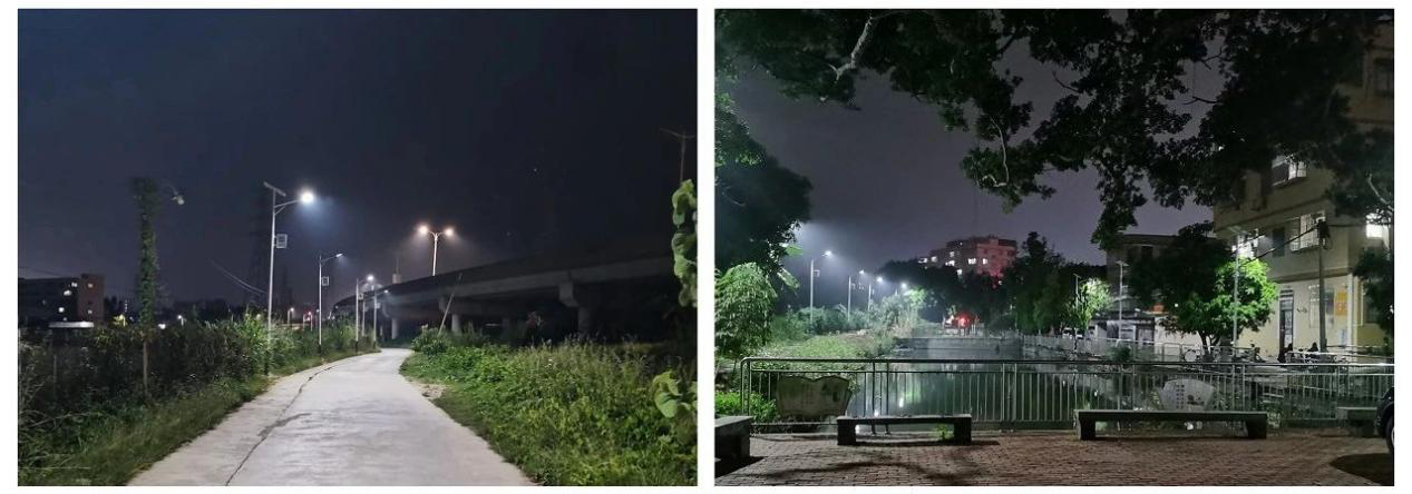 1.▲安装路灯后的村道灯火通明.png